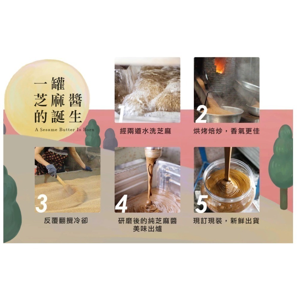 金弘麻油花生行 無糖無添加 純白芝麻醬 玻璃瓶 300g 馬哥必好料 生酮飲食-細節圖3