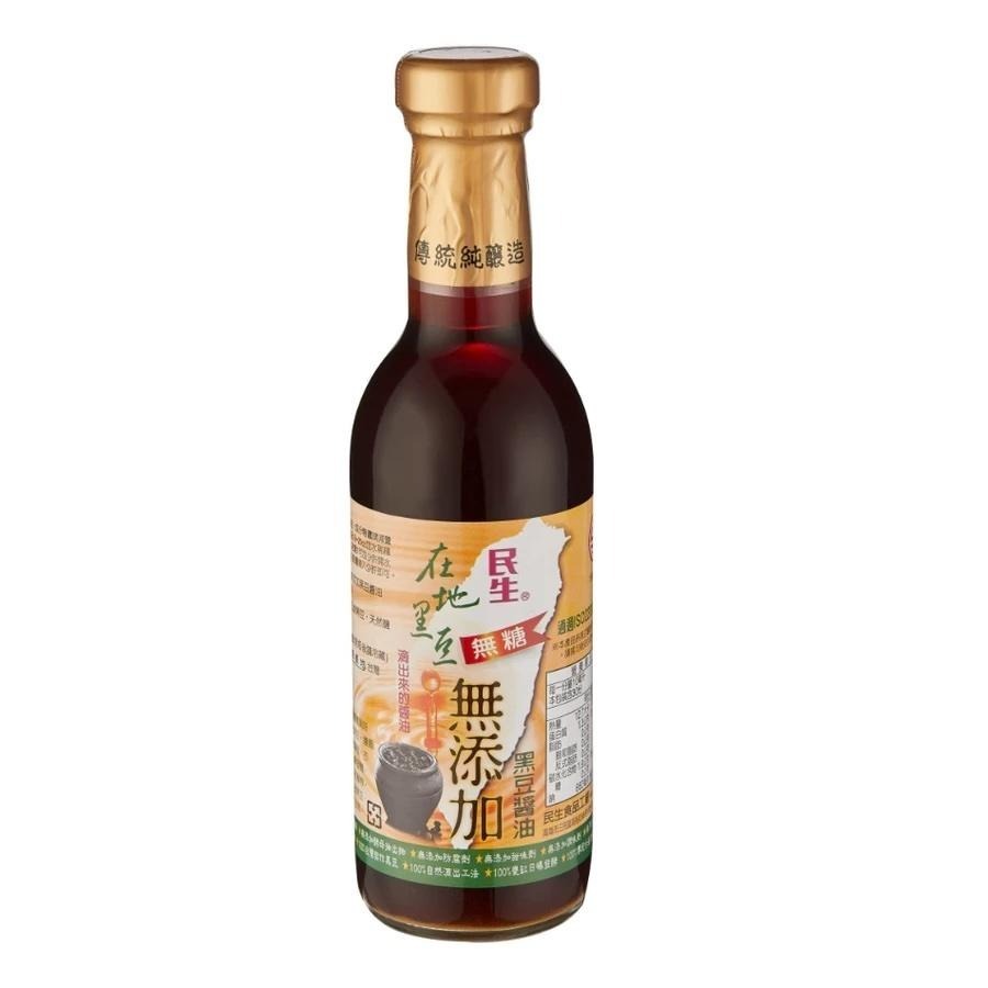 民生醬油 無糖醬油 在地黑豆無添加黑豆醬油300ml  馬哥必好料、黑豆醬油、無添加糖脫脂黃豆、古法純釀、甕缸日曝-細節圖4