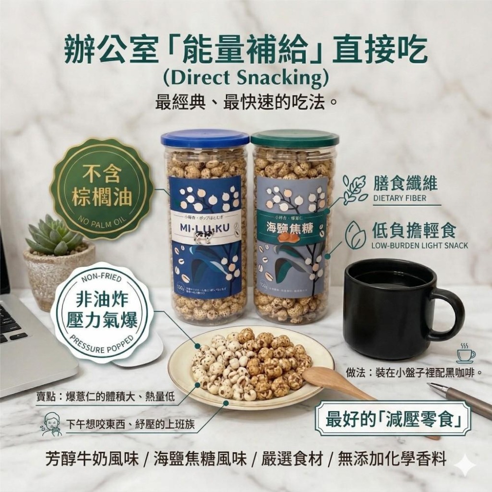 小蒔杏 高壓熟成爆薏仁 香醇牛奶口味-細節圖5