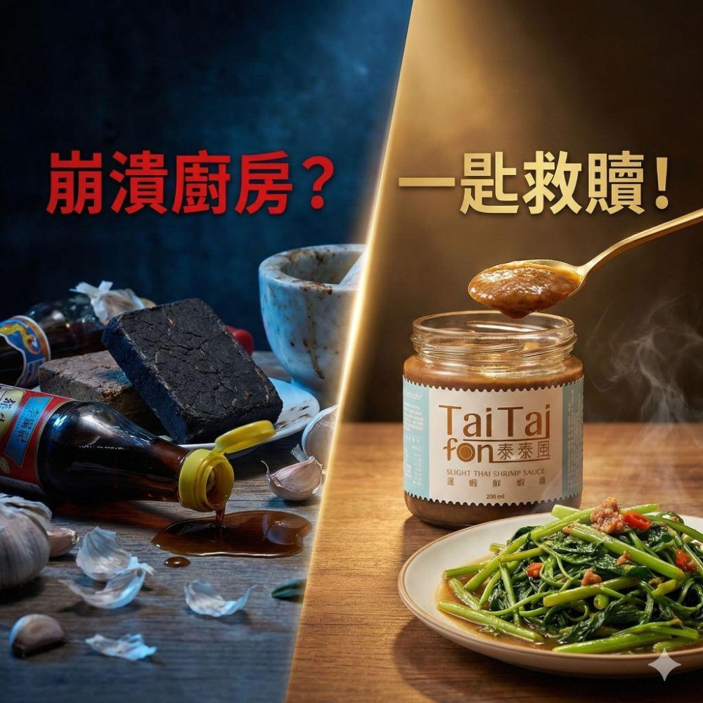 All in One 蝦醬高麗菜 蝦醬空心菜 泰泰風暹蝦鮮蝦醬（蘿拉老師蝦皮唯一授權賣場）-細節圖3