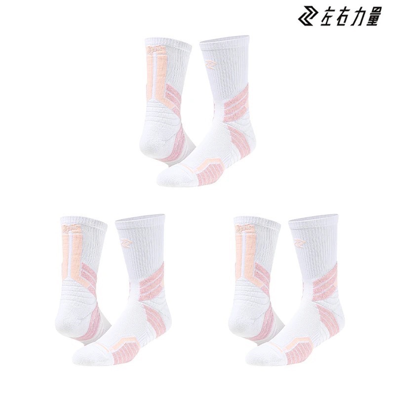 《JZ運動用品》左右力量實戰加厚長筒運動襪-規格圖4