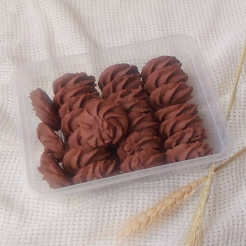 【手工曲奇】曲奇餅乾 現做 低糖 經典原味/法芙娜可可/日式抹茶-細節圖4