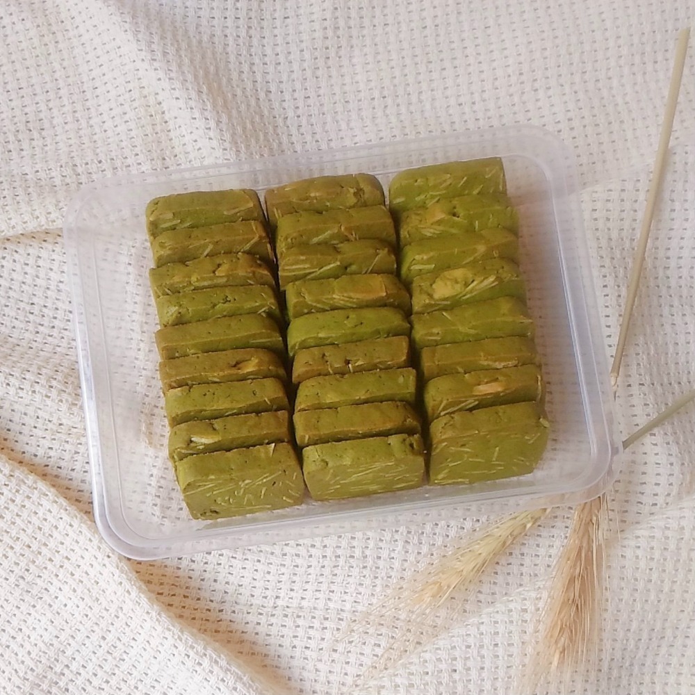 【手工餅乾】切片餅乾 杏仁餅乾 現做 低糖 原味/法芙娜可可/日式抹茶-細節圖4