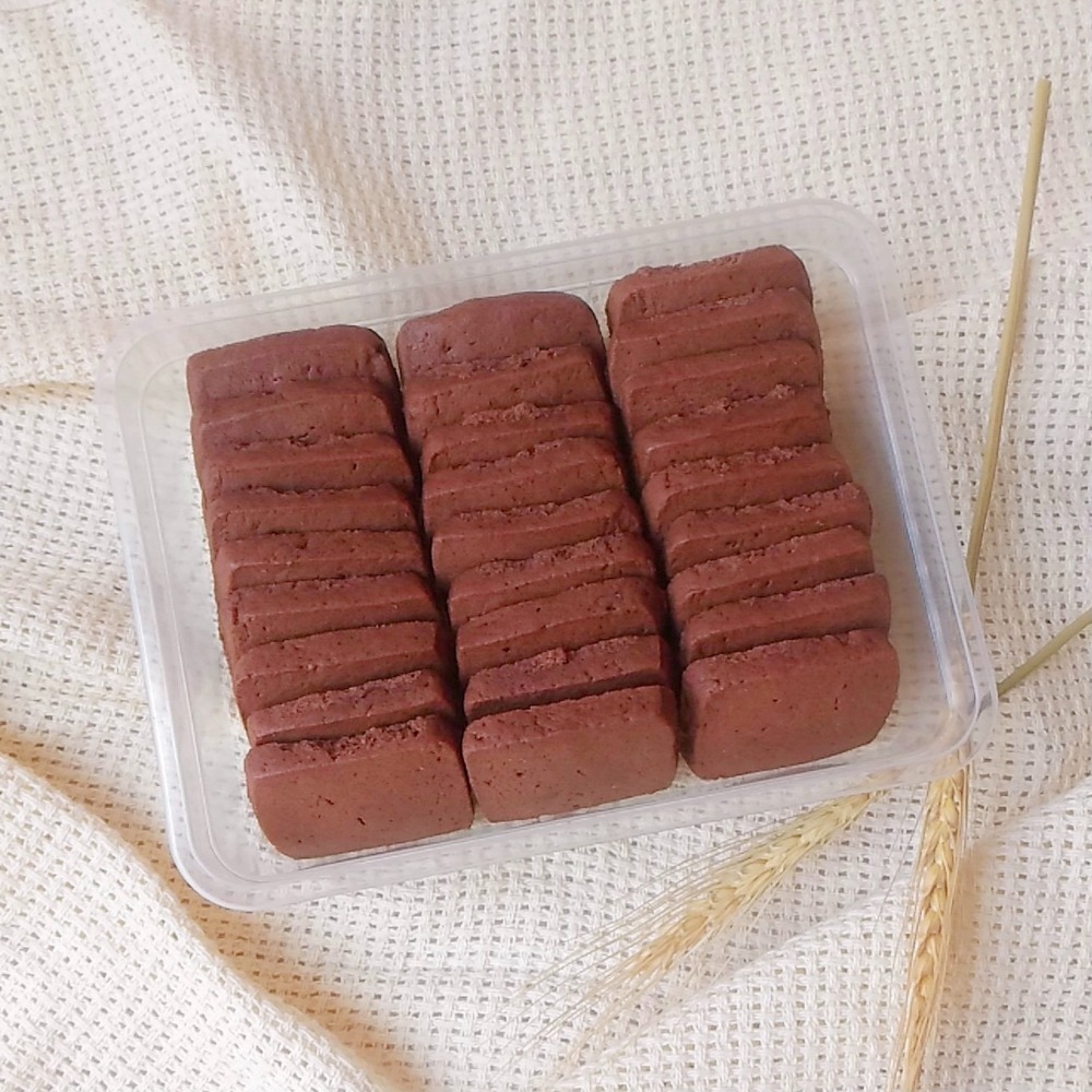 【手工餅乾】切片餅乾 現做 低糖 原味/法芙娜可可/日式抹茶-細節圖3