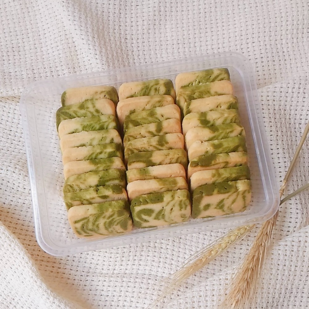 【手工餅乾】大理石餅乾 現做 低糖 法芙娜可可/日式抹茶-細節圖3