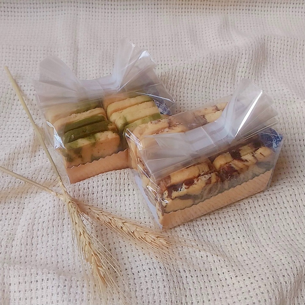 【手工餅乾】小包裝 切片餅乾 擠花曲奇 大理石 杏仁片 巧克力豆 現做 低糖 原味/法芙娜可可/日式抹茶-細節圖3