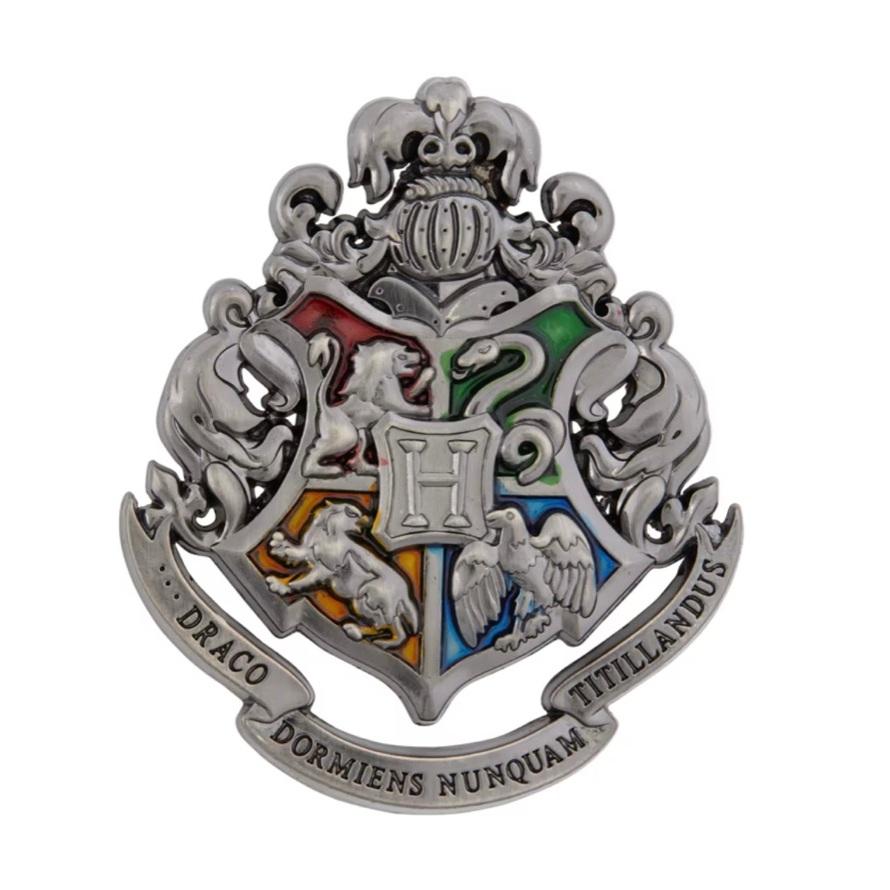 【Peoria 魔法選物舖】霍格華茲校徽金屬胸針｜復古／雙層款官方授權徽章-細節圖3