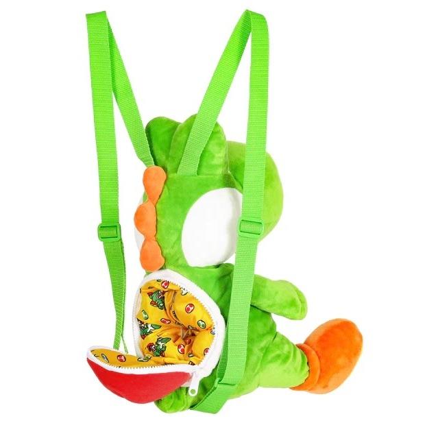 【Peoria 魔法選物舖】環球影城 耀西 毛絨背包 造型背包｜瑪利歐 任天堂世界-細節圖2