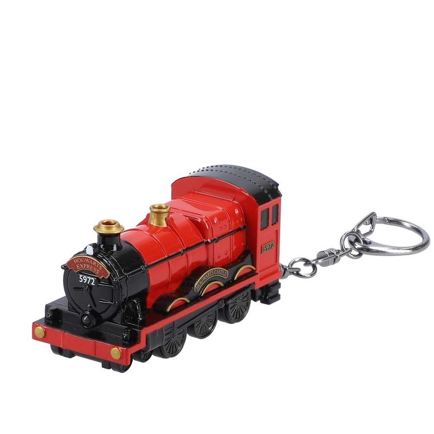 Peoria✿哈利波特夜光回拉鑰匙圈霍格華茲特快列車 福特 夜巴士-細節圖3