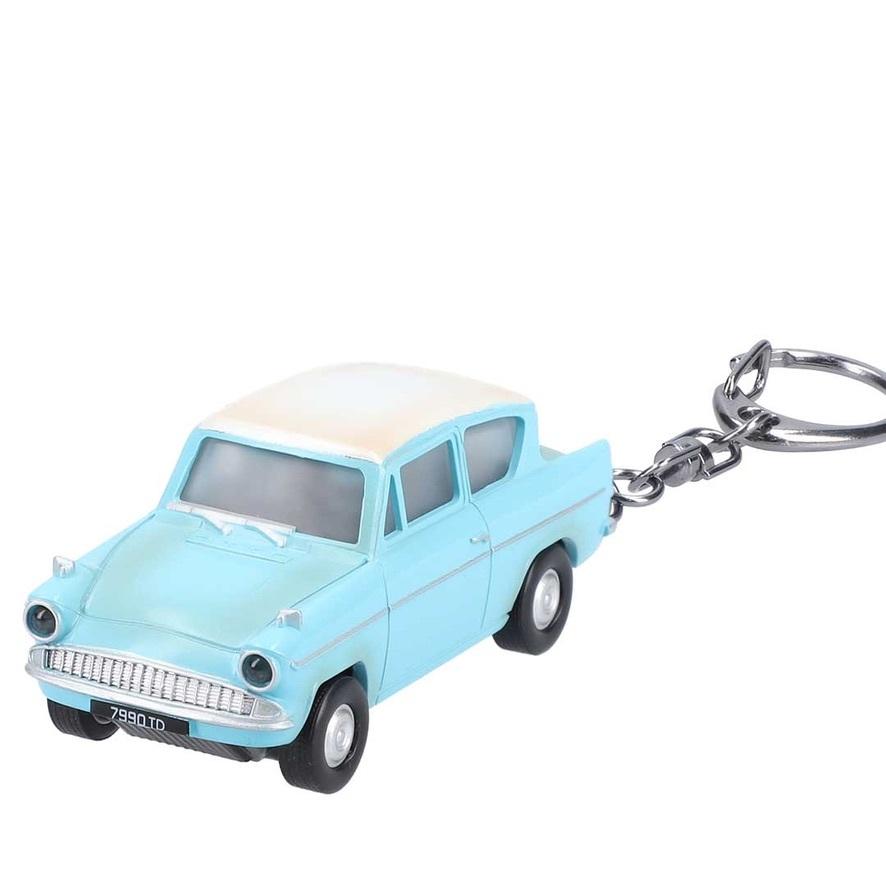 Peoria✿哈利波特夜光回拉鑰匙圈霍格華茲特快列車 福特 夜巴士-細節圖4