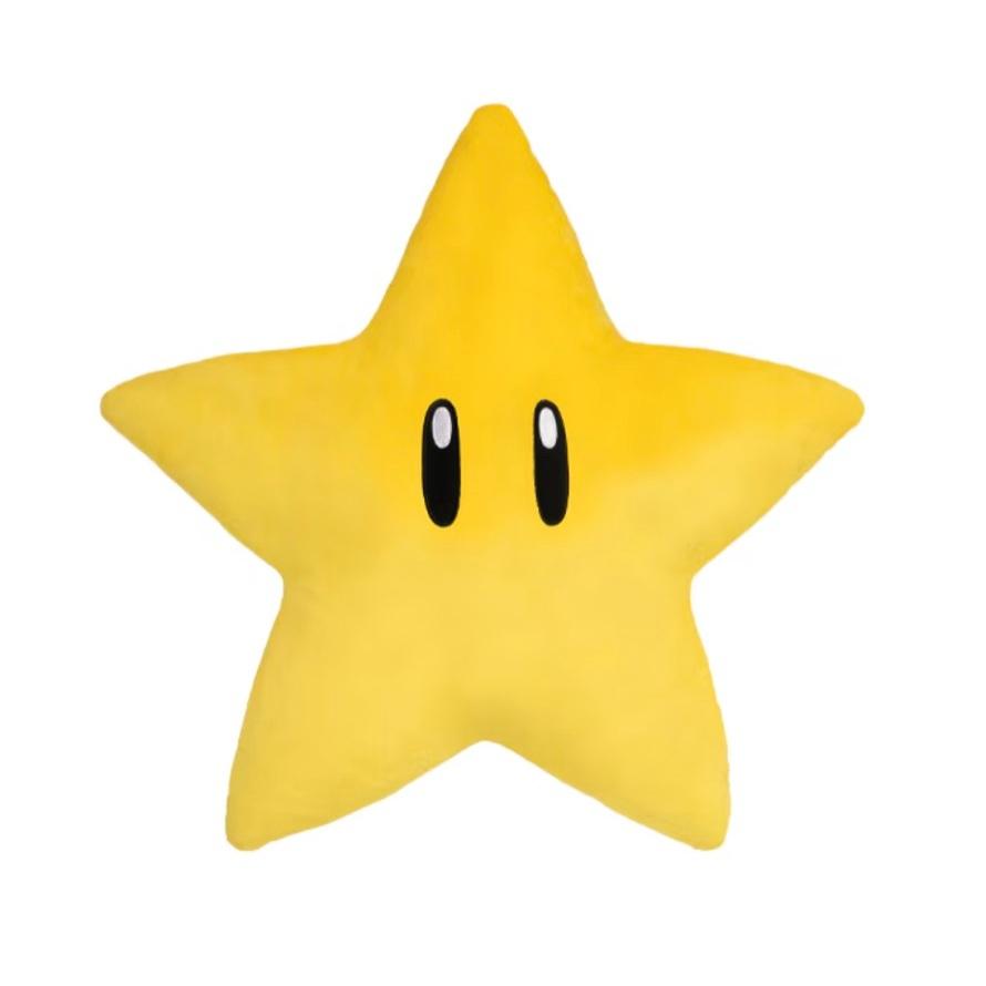 Peoria✿美國環球影城 超級任天堂世界 雙面超級星星 & 問號方塊枕-細節圖2