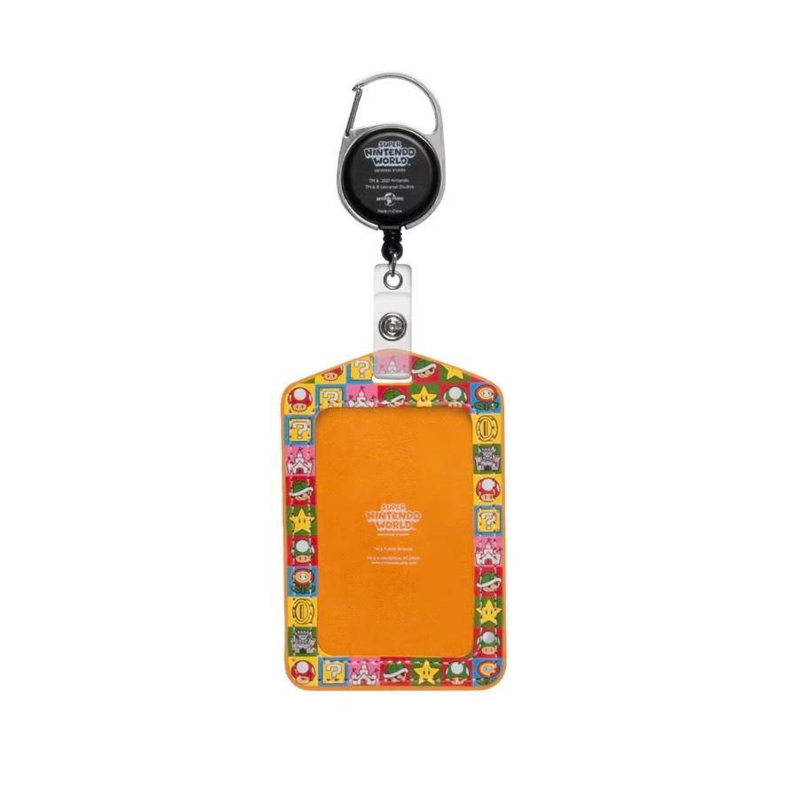 Peoria✿美國環球影城  超級任天堂世界 酷巴 庫巴 識別證 證件套 可伸縮-細節圖2