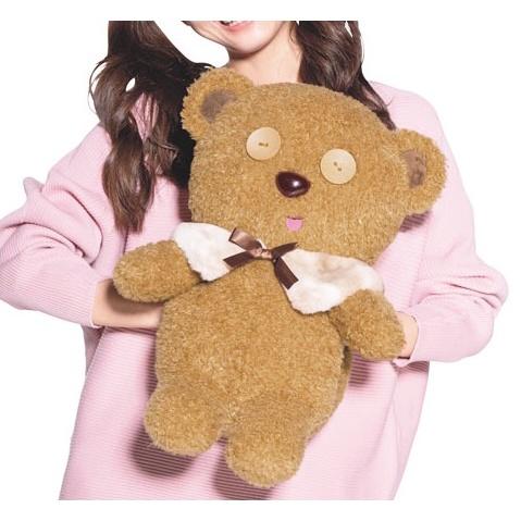 Peoria✿日本環球影城 小小兵提姆熊 暖手枕 2022 BOB’s FAVORITE BEAR-細節圖2