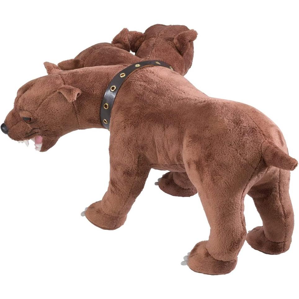 Peoria✿英國哈利波特 三頭犬 玩偶 娃娃 海格的毛毛 Fluffy Collector’s Plush-細節圖2