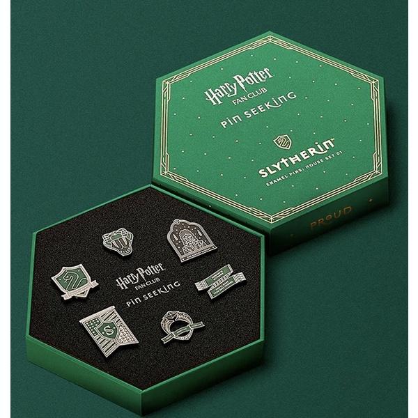 Peoria✿英國哈利波特 學院 琺瑯別針套裝 Enamel Pin Set-細節圖4