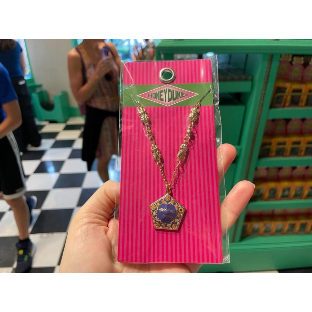 Peoria✿美國環球影城 巧克力青蛙吊墜項鍊 Chocolate Frog Pendant Necklace-細節圖2