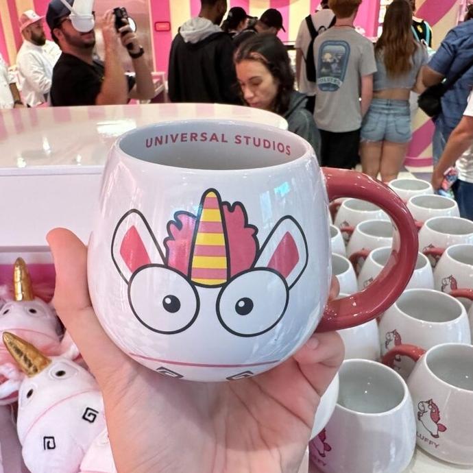 【Peoria 魔法選物舖】Fluffy 獨角獸馬克杯｜330ml 小小兵 Agnes 同款經典杯-細節圖2