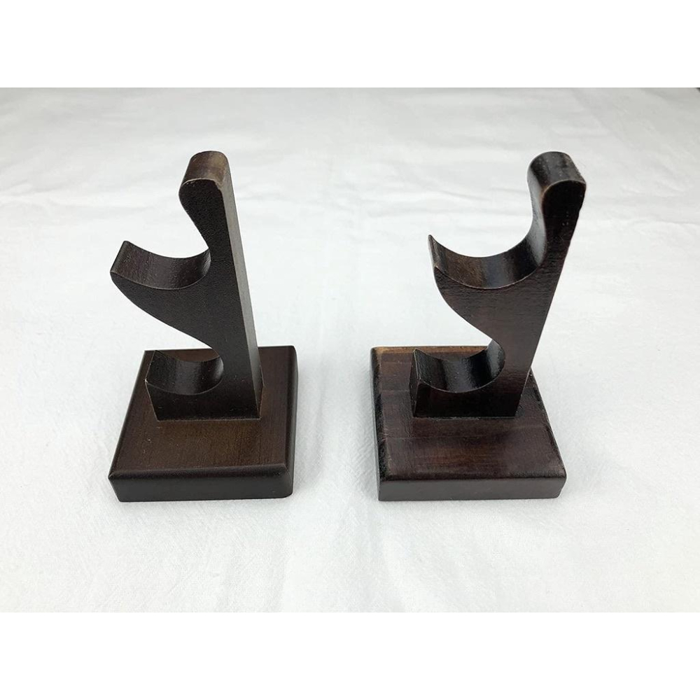 【Peoria 魔法選物舖】哈利波特 木製雙層魔杖架 多層 魔杖架 wand stand（不含魔杖）-細節圖2