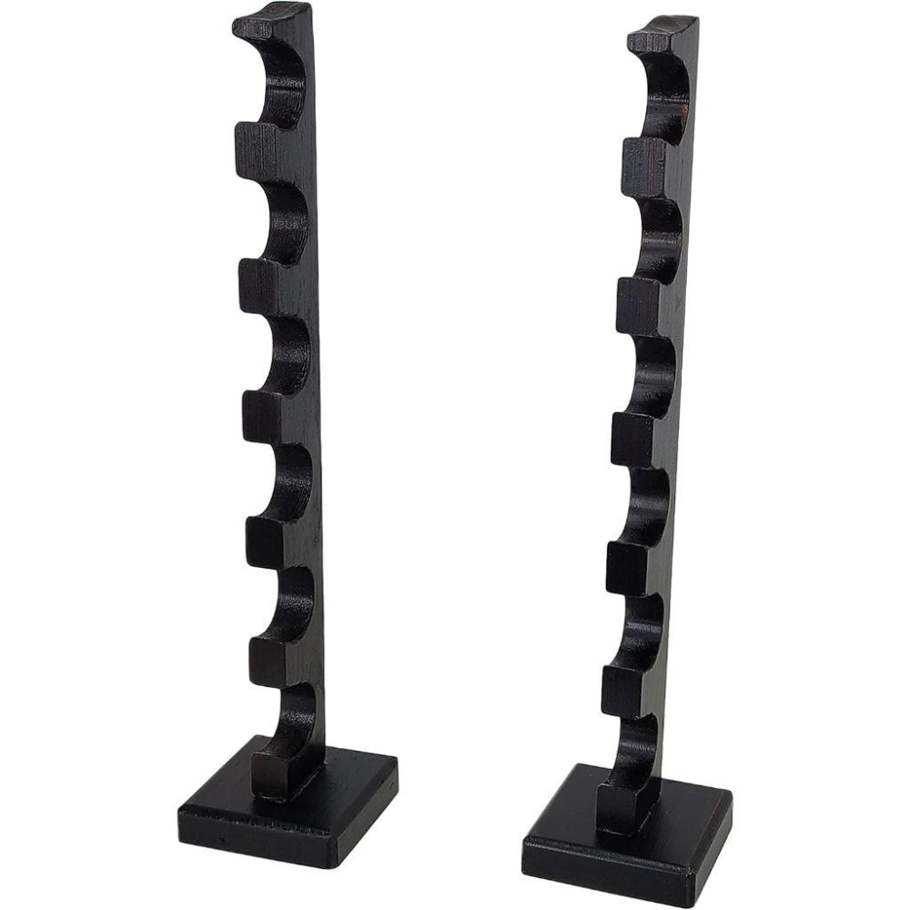 【Peoria 魔法選物舖】哈利波特 木製雙層魔杖架 多層 魔杖架 wand stand（不含魔杖）-細節圖4