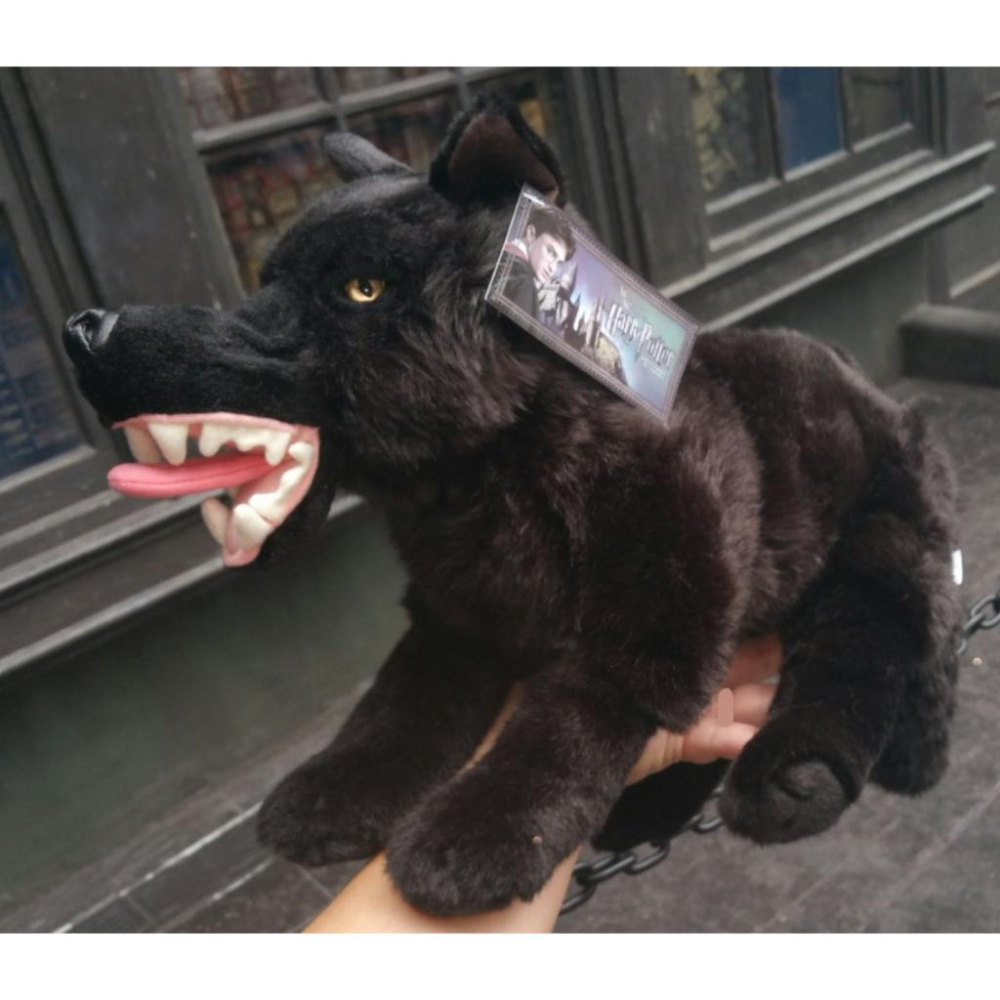 Peoria✿美國環球影城 哈利波特 天狼星布萊克 犬型態 毛絨娃娃 Sirius Black Hound Plush-細節圖2