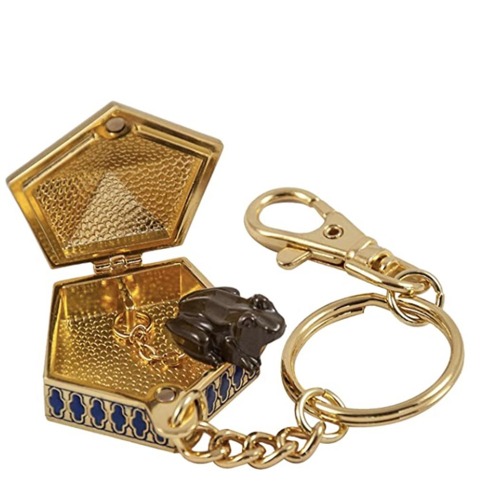 Peoria✿哈利波特 正版 豪華鑰匙圈 巧克力蛙 青蛙 鑰匙圈 Chocolate Frog Keychain-細節圖2