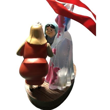 Peoria✿迪士尼 花拉與藍天 可發光 睡美人製衣場景 聖誕吊飾 2021-細節圖6