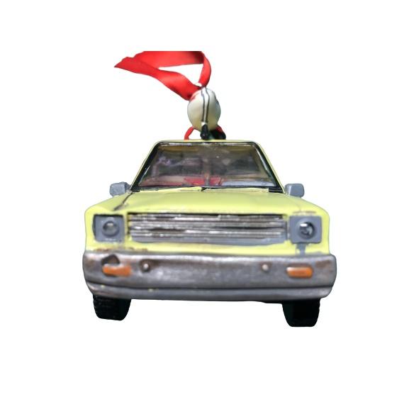 Peoria✿迪士尼 披薩車 比薩星球送貨車 可發亮 聖誕 節慶 裝飾品 - 玩具總動員 吊飾 聖誕樹吊飾-細節圖6