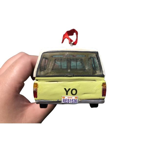 Peoria✿迪士尼 披薩車 比薩星球送貨車 可發亮 聖誕 節慶 裝飾品 - 玩具總動員 吊飾 聖誕樹吊飾-細節圖7