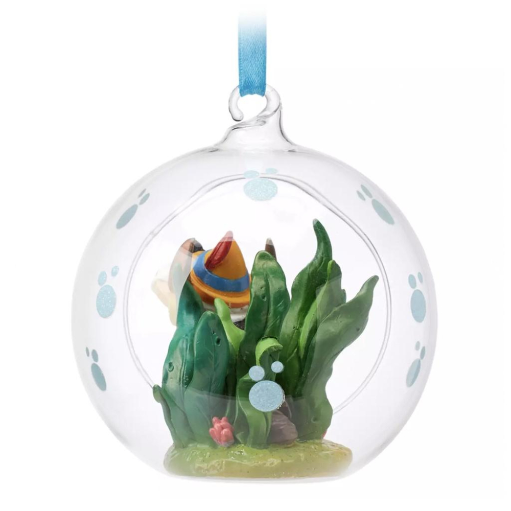 Peoria✿迪士尼 皮諾丘玻璃球聖誕 裝飾 吊飾 聖誕樹裝飾 裝飾品-細節圖2