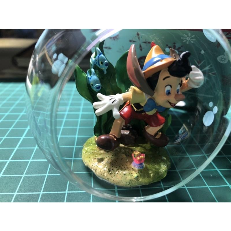 Peoria✿迪士尼 皮諾丘玻璃球聖誕 裝飾 吊飾 聖誕樹裝飾 裝飾品-細節圖7