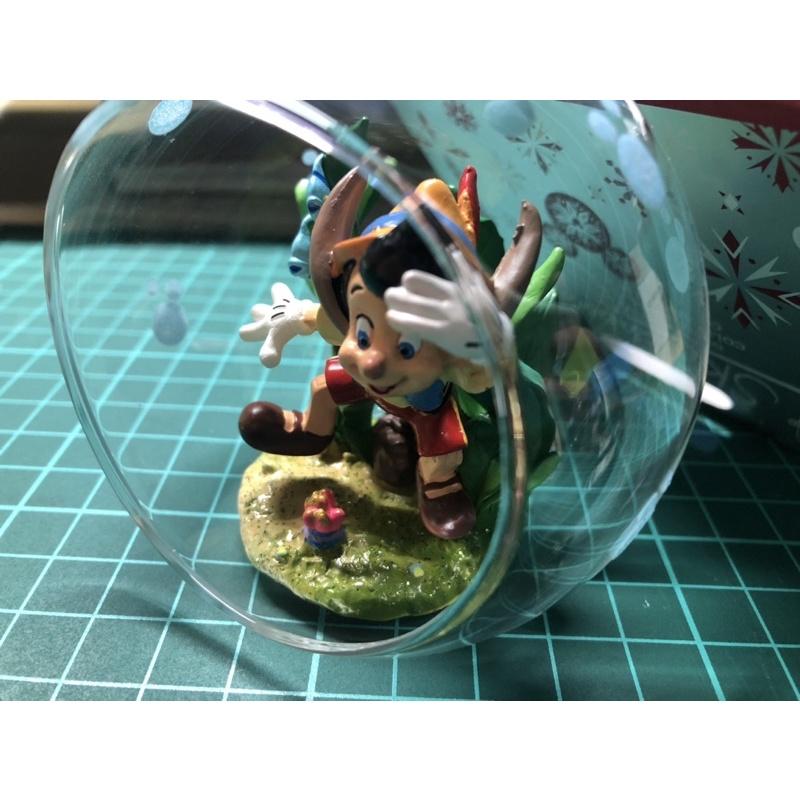 Peoria✿迪士尼 皮諾丘玻璃球聖誕 裝飾 吊飾 聖誕樹裝飾 裝飾品-細節圖8