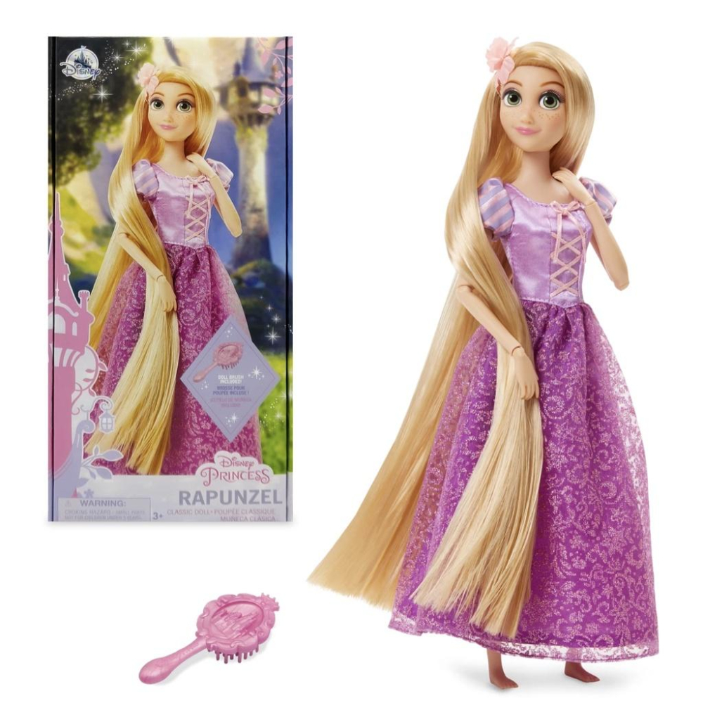 Peoria✿美國迪士尼 迪士尼公主 艾莎 安娜 白雪公主 奧羅拉 茉莉 睡美人11.5寸 請先詢問庫存-細節圖2