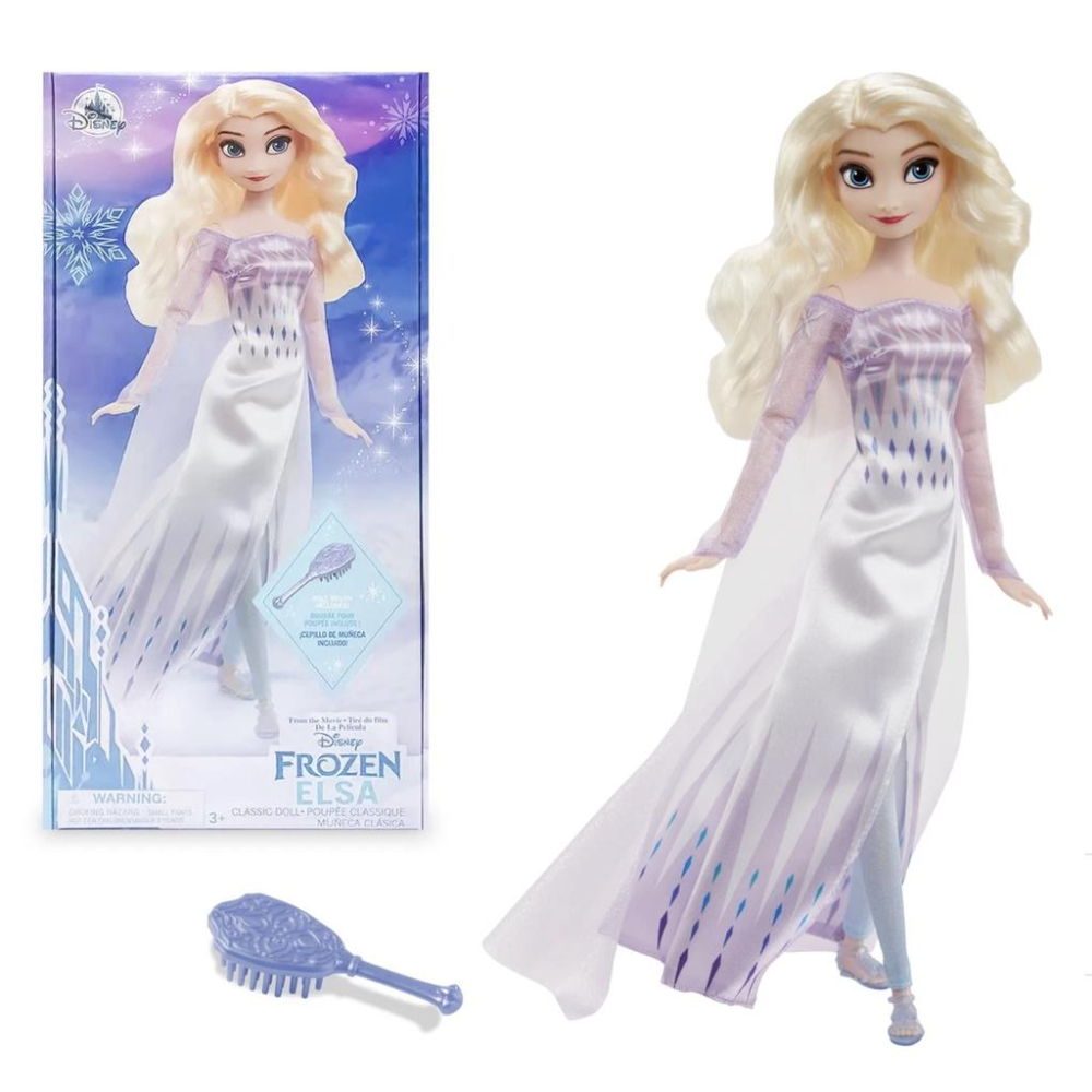 Peoria✿美國迪士尼 迪士尼公主 艾莎 安娜 白雪公主 奧羅拉 茉莉 睡美人11.5寸 請先詢問庫存-細節圖3