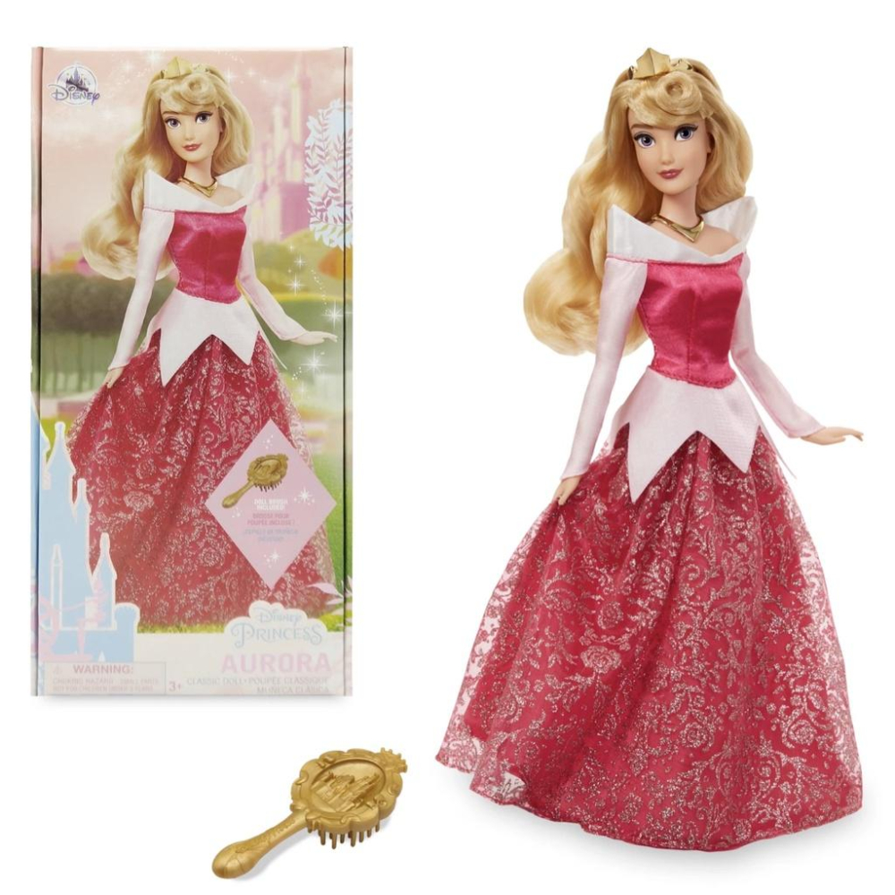 Peoria✿美國迪士尼 迪士尼公主 艾莎 安娜 白雪公主 奧羅拉 茉莉 睡美人11.5寸 請先詢問庫存-細節圖5