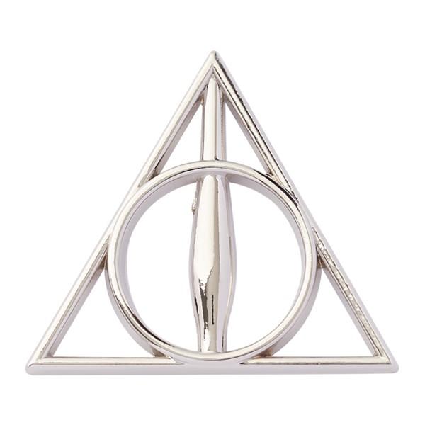 【Peoria 魔法選物舖】死亡聖器徽章｜精美金屬琺瑯胸針｜普通／豪華兩款可選 Deathly Hallows-細節圖2