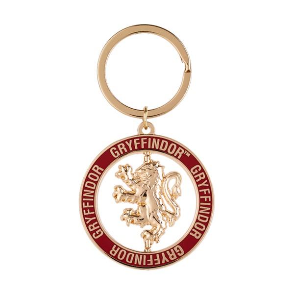 Peoria✿英國哈利波特 霍格華茲 學院圖騰旋轉鑰匙扣 House Icon Spinning Keyring-細節圖2