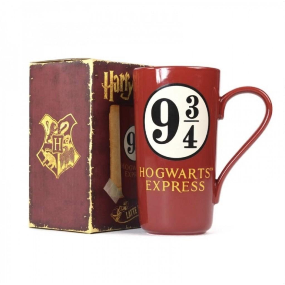 Peoria✿英國哈利波特 九又四分之三月台 拿鐵 馬克杯 Platform 9 3/4 Latte Mug-細節圖3