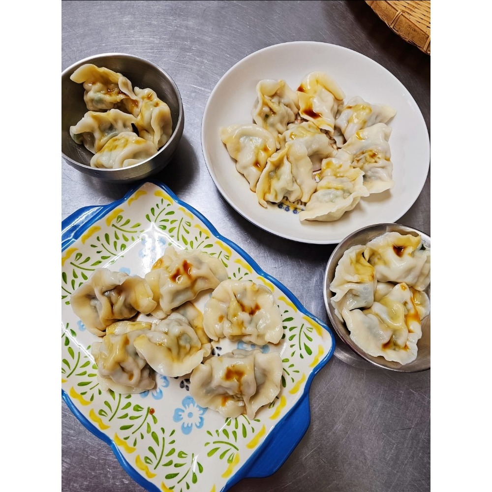 #新鮮現做#台灣豬#黑豬肉#手工水餃#客製無碘水餃(請聯絡我)#水餃#低碘#黑豬韭菜水餃-細節圖4