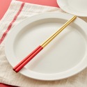 ❤️️台灣現貨【寶石紅歐風餐具】歐風餐具 304不鏽鋼餐具 葡萄牙餐具 寶石紅 叉子 湯匙 筷子 餐刀 餐具組 D001-規格圖5