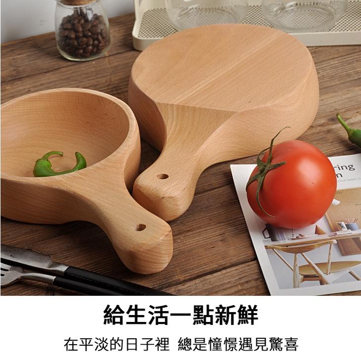❤️ 台灣現貨【帶柄木碗】手把木碗 泡麵碗 木飯碗 麵碗 大勺 木湯匙 水瓢 木瓢 原木餐具 D191-細節圖5