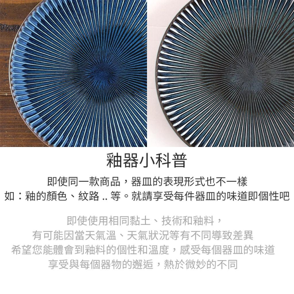 ❤️ 台灣現貨【彩瓷深盤】碗盤 陶瓷盤 餐盤 美濃燒 日式盤 日本盤子 圓盤 Yohen SENDAN 日本製 D008-細節圖4