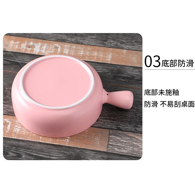 ❤️ 台灣現貨【彩釉陶瓷碗】沙拉碗 陶瓷碗 焗烤碗 手把碗 飯碗 微波碗 早餐碗 麥片碗 器皿 湯碗 D166-細節圖8