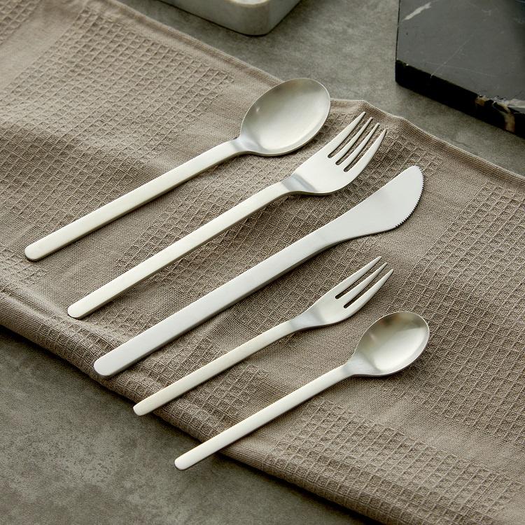 ❤️️ 台灣現貨【燕三條銀色餐具】燕三條 餐具 刀 叉 勺 湯匙 甜點叉 不鏽鋼 兒童餐具 日本餐具 日本製 D146-細節圖9