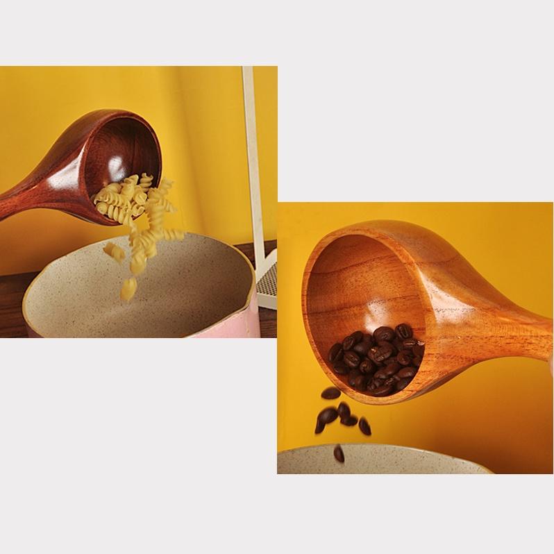 ❤️ 台灣現貨【大湯匙】木湯匙 韓式餐勺 木飯勺 大湯勺 水瓢 吃播 水勺 淘米勺 大木勺 原木餐具 D198-細節圖8