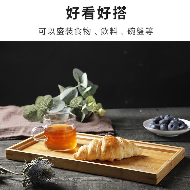❤️️ 台灣現貨【竹製托盤】木托盤 茶盤 餐盤 收納盤 日式托盤 大托盤 竹托盤 水果盤 餐廳托盤 D209-細節圖3