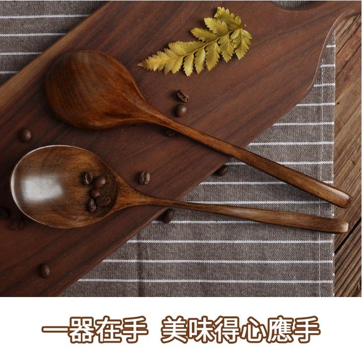 ❤️️ 台灣現貨【楠木飯勺】大飯勺 圓口勺 木勺 飯匙 湯匙 木餐具 便攜餐具 勺子 餐廳餐具 長柄勺 公勺 D046-細節圖5
