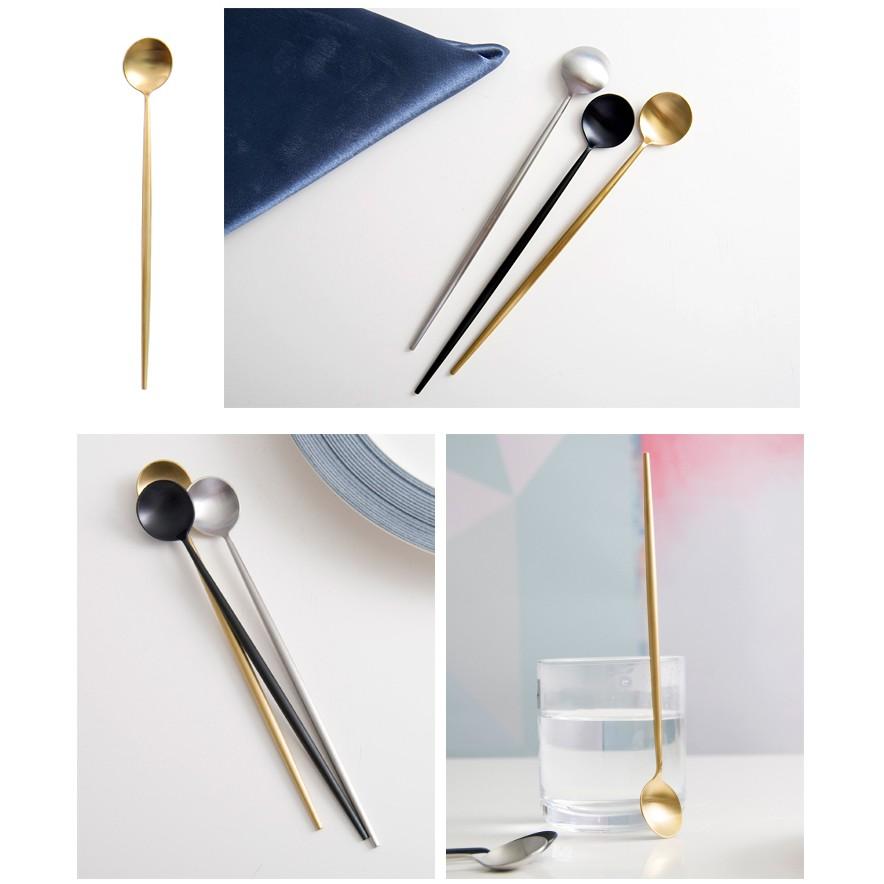 ❤️️【葡萄牙款長冰杓】攪拌棒 咖啡勺 果醬勺 長柄勺 蜂蜜勺 冰勺 長湯匙 調酒棒 調酒勺 小勺 台灣現貨 D291-細節圖5