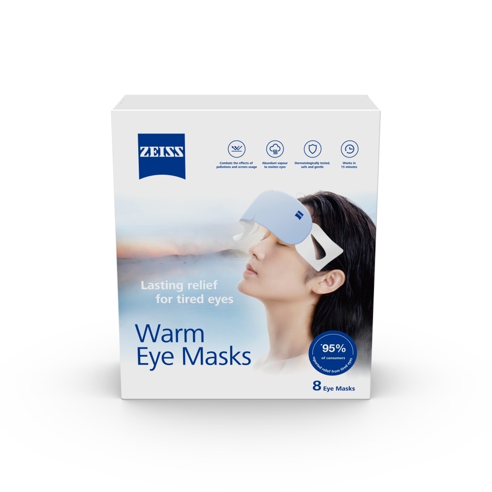 【ZEISS 蔡司】蒸氣眼罩 Warm Eye Masks 8片/40片裝-細節圖2