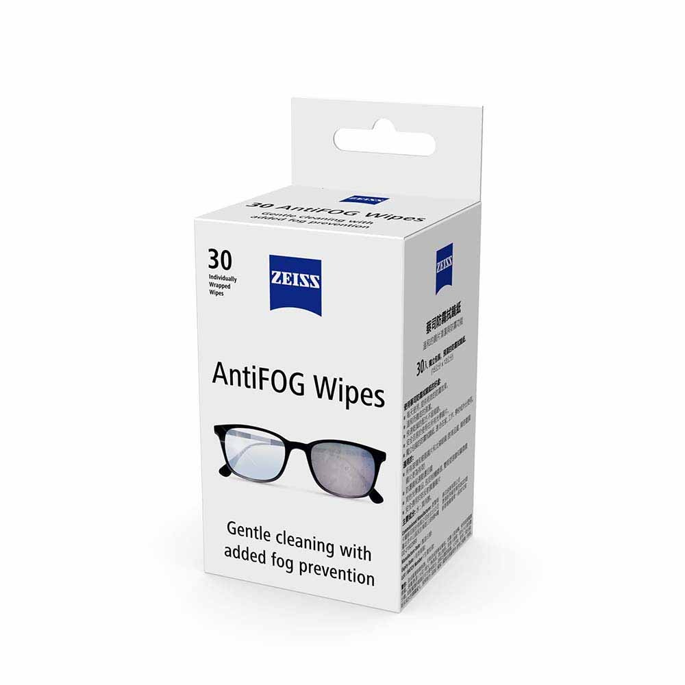 【ZEISS 蔡司】AntiFog Wipes 濕式鏡面防霧拭鏡紙30片/盒-細節圖2
