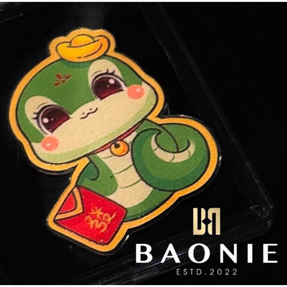 ［寶妮金］黃金手機貼片-純金9999-規格圖1